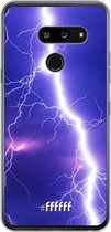 LG G8 ThinQ Hoesje Transparant TPU Case - Thunderbolt #ffffff