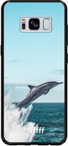 Samsung Galaxy S8 Hoesje TPU Case - Dolphin #ffffff