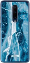 OnePlus 7 Pro Hoesje Transparant TPU Case - Cracked Ice #ffffff