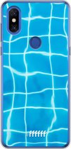 Xiaomi Mi Mix 3 Hoesje Transparant TPU Case - Blue Pool #ffffff