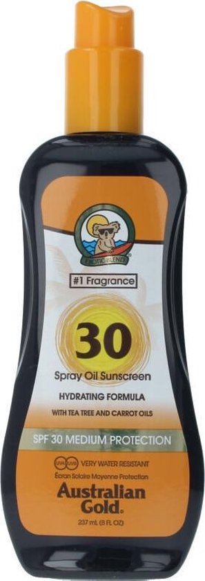 bol.com | Australian Gold Zonnebrand Gold Olie Spray SPF 30 237 ml