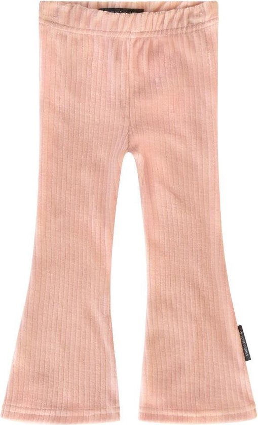 Your Wishes flared pants pink rib Maat: