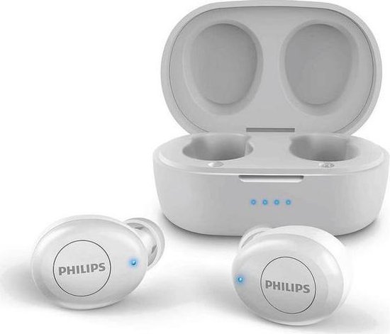 Philips True Wireless TAT2205WT - Volledig draadloze oordopjes - Wit |  bol.com