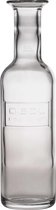 1x Glazen water karaffen van 500 ml Optima- Sapkannen/waterkannen/schenkkannen