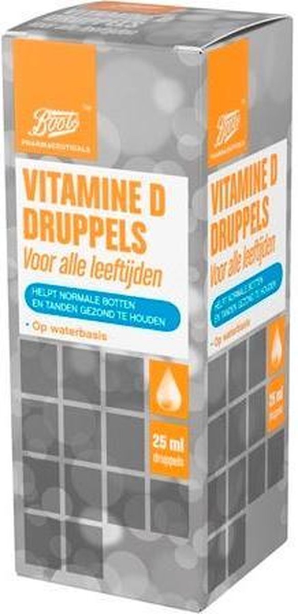 Boots Vitamine D Druppels