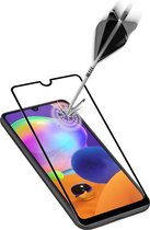 Cellularline - Screenprotector Samsung Galaxy A31 - Telefoon Beschermglas - Volledig Dekkend - Glas - Transparant