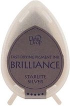 Inktkussen Brilliance Dew drops Starlight Silver (1 st)