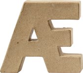 Letter, Æ, H: 10 cm, dikte 2 cm, 1 stuk