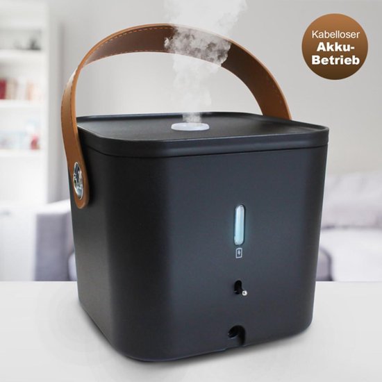 Aroma diffuser, zwart