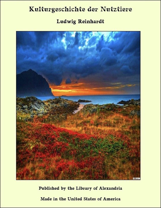 Kulturgeschichte der Nutztiere - cover