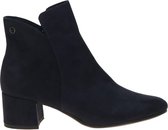 Tamaris Enkellaarsjes blauw - Maat 37
