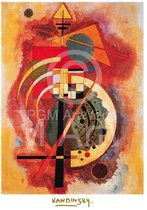 Kunstdruk Wassily Kandinsky - Hommage a Grohmann 40x50cm