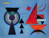 Wassily Kandinsky - Weiches Hart Art Print 100x70cm