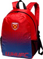 West Ham United FC Fade Design Football Crest Backpack (Claret/Blue)