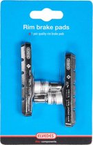 remblokken V-brake zwart 72 x 14 mm 2 stuks