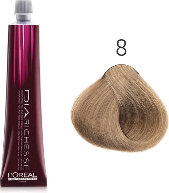 geestelijke vervormen Robijn Loreal Semi-permanente Haarkleuring - Dia Richesse Color Creme Blond #8  5.32 - 50ml | bol.com