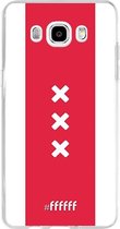 Samsung Galaxy J5 (2016) Hoesje Transparant TPU Case - AFC Ajax Amsterdam1 #ffffff