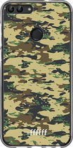 Huawei P Smart (2018) Hoesje Transparant TPU Case - Desert Camouflage #ffffff