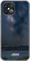 6F hoesje - geschikt voor iPhone 12 Pro - Transparant TPU Case - Landscape Milky Way #ffffff