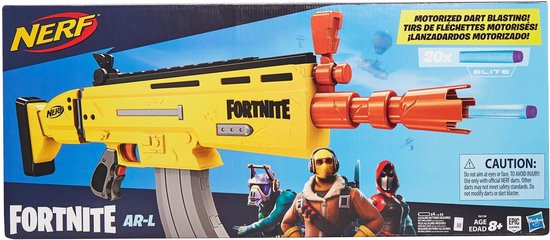 | NERF Fortnite AR L Blaster NERF Fortnite AR L Blaster Genomineerd voor Speelgoed van