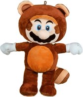Nintendo - Super Mario - Knuffel - Raccoon - Tanooki - Knuffel - Pluche - 30 cm