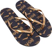 Harry Potter teenslippers dames - Goud - Zwerkbal