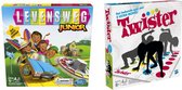 Spellenbundel - Bordspellen - 2 Stuks - Levensweg Junior & Twister