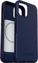 OtterBox Symmetry+ Magsafe Case - Geschikt voor Apple iPhone 12 Pro Max - Blauw