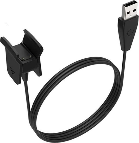 DrPhone - USB Oplaadkabel met RESET knop - Adapter - Geschikt voor Fitbit  Alta HR -... | bol.com