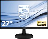 Bol.com Philips 273V7QJAB - Full HD IPS Monitor - HDMI - DisplayPort - Speakers - 27 Inch aanbieding