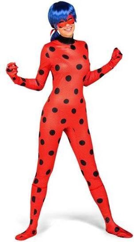 VIVING COSTUMES / JUINSA - Ladybug Miraculous kostuum voor volwassenen - XS  | bol.com