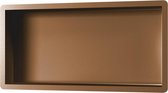 Brauer Copper Edition inbouw nis 30x60 cm geborsteld koper PVD