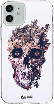 Casetastic Apple iPhone 12 / iPhone 12 Pro Hoesje - Softcover Hoesje met Design - Metamorphosis Skull Print