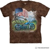 The Mountain Adult Unisex T-Shirt - Biker Americana