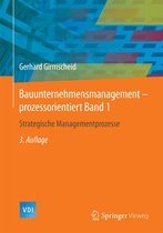 VDI-Buch - Bauunternehmensmanagement-prozessorientiert Band 1