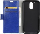 Celltex wallet case hoesje Motorola Moto G 4de generatie blauw