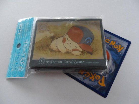 violist Gronden Microbe Japanse Pokemon card sleeves / kaart hoesjes Pikachu | Games | bol.com