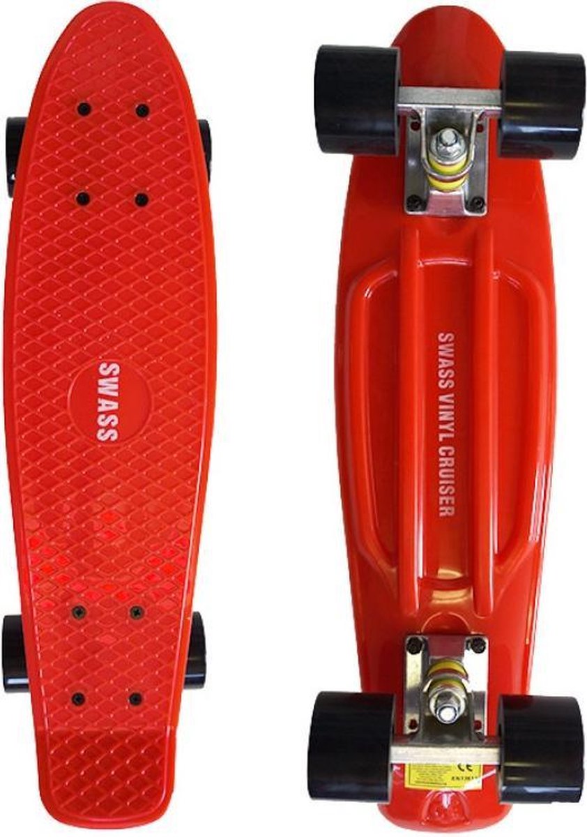 Vinyl Cruiser Skateboard LED Retro - |