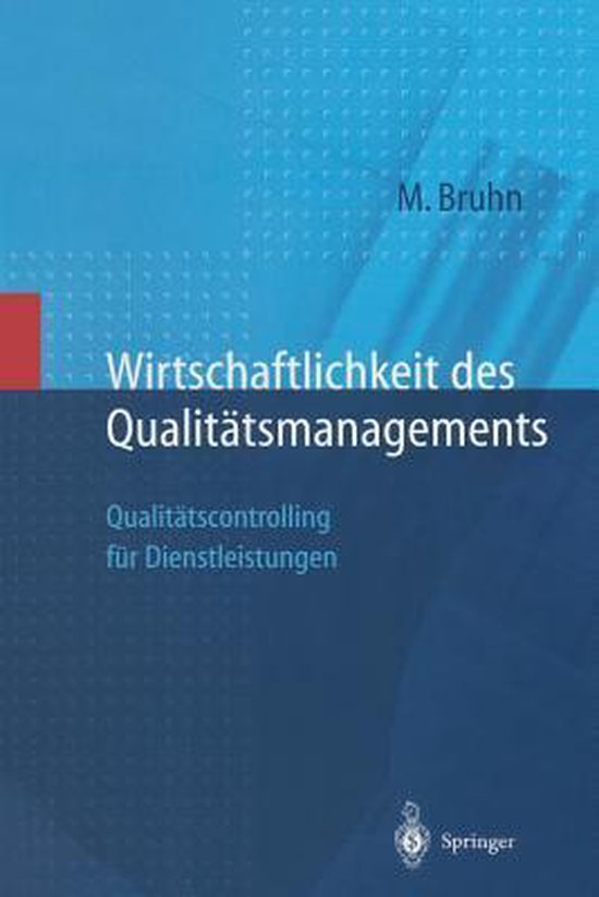 Wirtschaftlichkeit des Qualitätsmanagements - cover