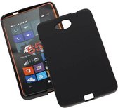 TPU Backcover Case Hoesje voor Microsoft Lumia 540 Zwart