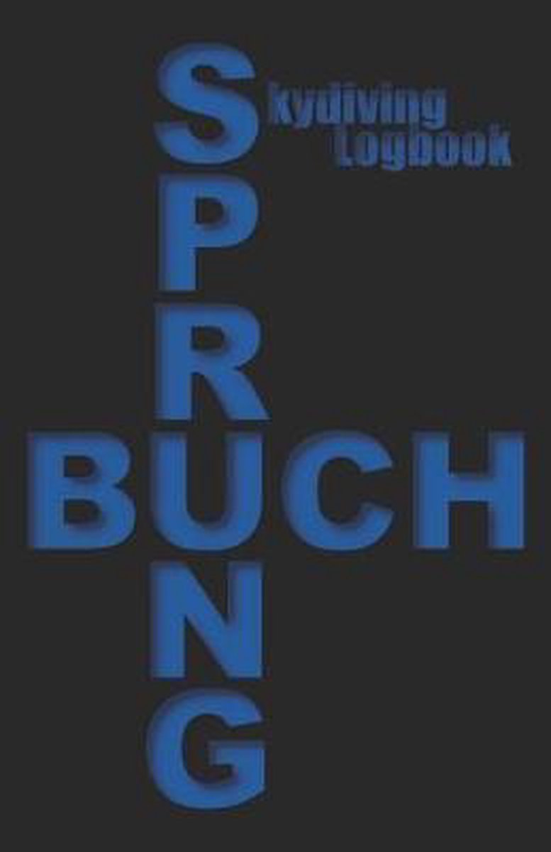 Sprungbuch - Skydiving Logbook - Skydive Publishing
