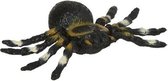Rubberen tarantula zwart 10 cm