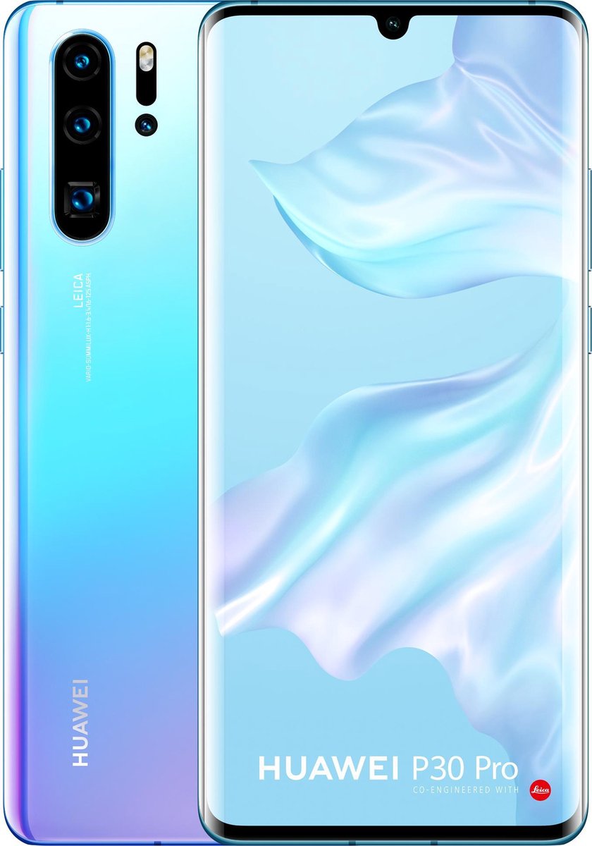 Huawei P30 Pro - 128GB - Blauw (Breathing Crystal) | bol.com