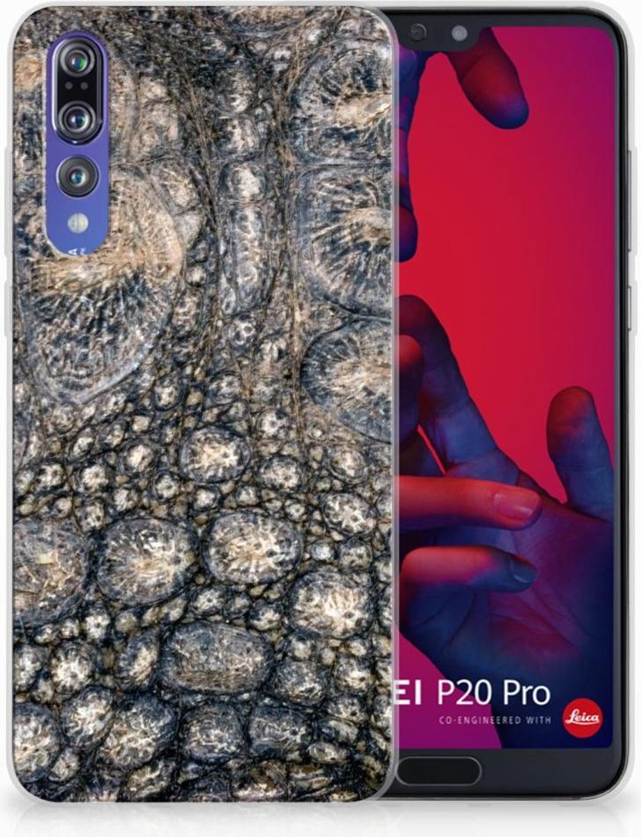 Huawei P20 Pro TPU Hoesje Krokodillenprint