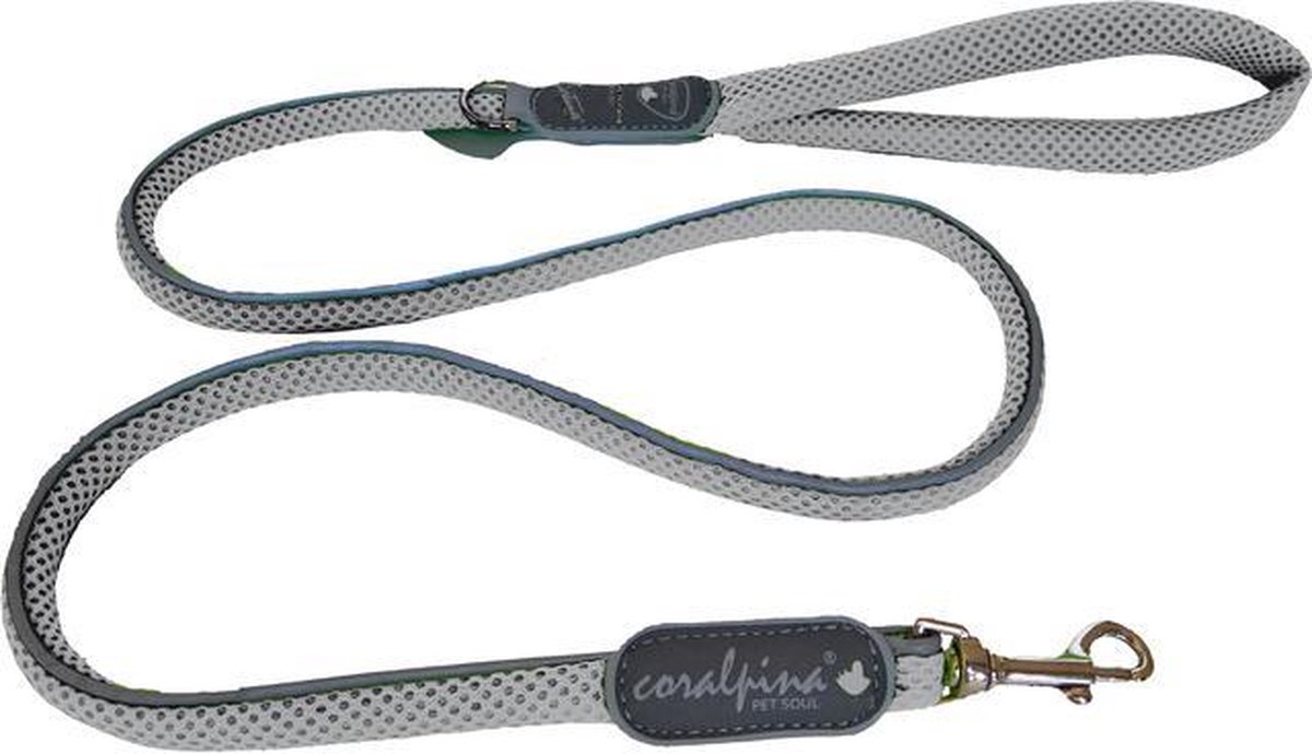 Luxe Coralpina - Hondenlijn Cinquetorri Grijs - 10 mm/110 cm