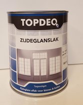 Topdeq Zijdeglansverf - Verf - Zijdeglans - Wit - 750ml
