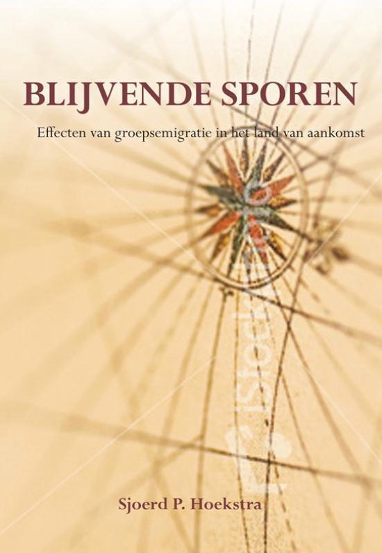 Cover van het boek 'Blijvende sporen' van S.P. Hoekstra