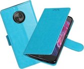 BestCases - Turquoise Portemonnee booktype hoesje Motorola Moto X4