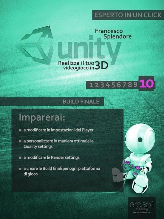 Unity: realizza il tuo videogioco in 3D. Livello 10 - cover
