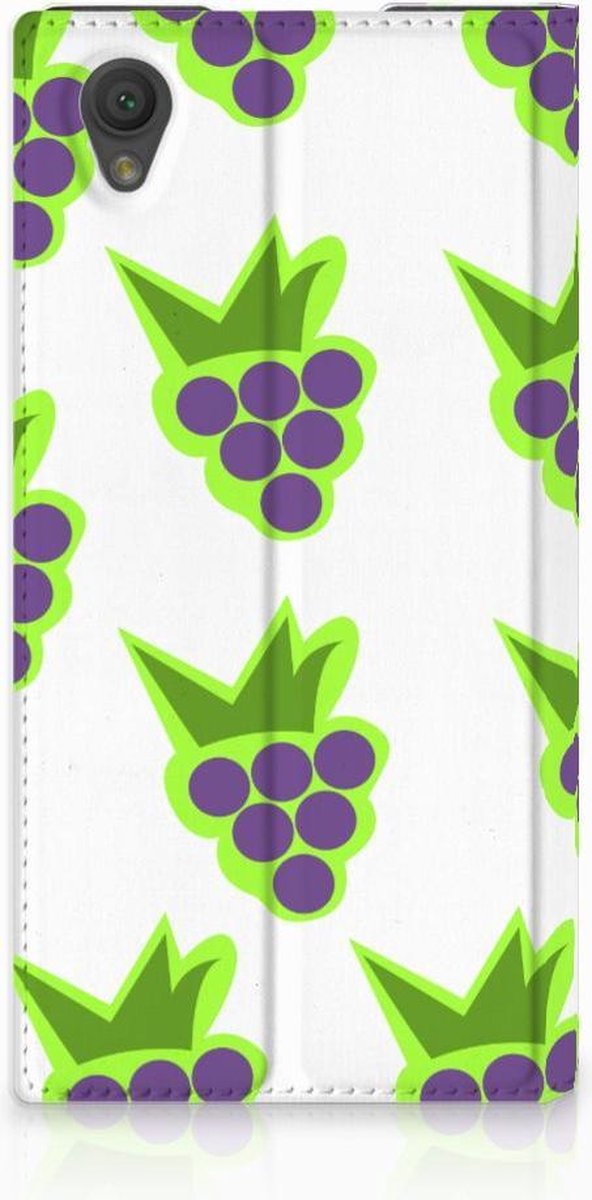 Book Case voor Sony Xperia L1 Flip Style Cover Druiven